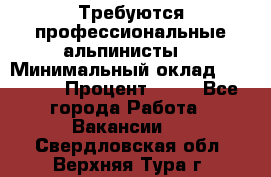 Требуются профессиональные альпинисты. › Минимальный оклад ­ 90 000 › Процент ­ 20 - Все города Работа » Вакансии   . Свердловская обл.,Верхняя Тура г.